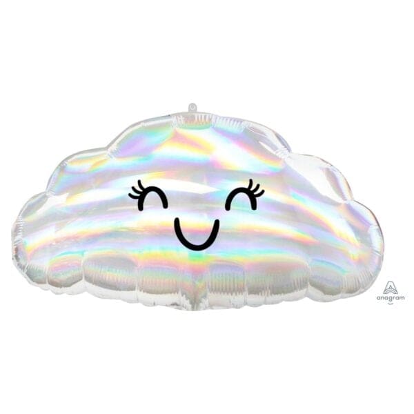 Iridescent Cloud Foil Balloon