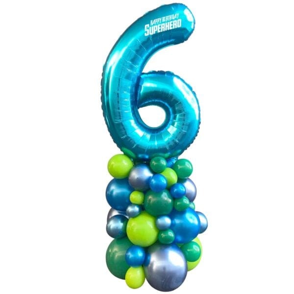 Organic Number Balloon Column