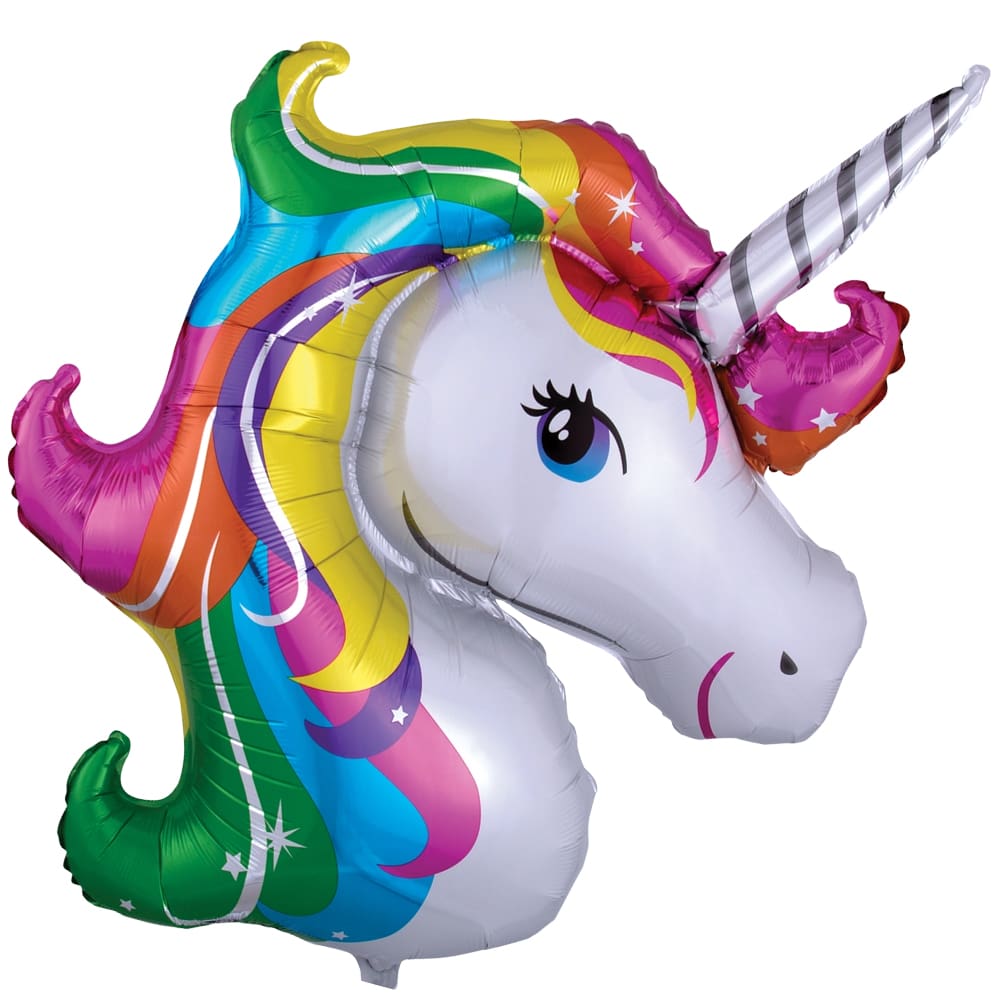 Grande Rainbow Unicorn Helium Balloon Bouquet