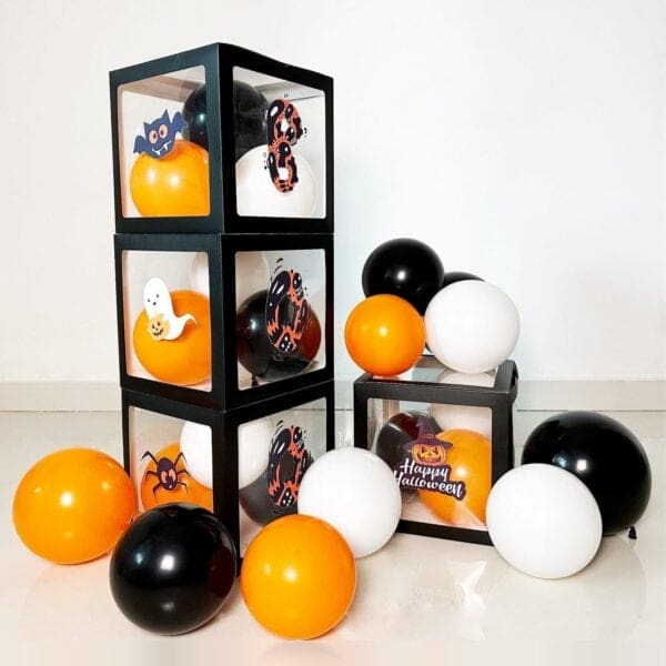 Halloween Balloon Boxes Decoration
