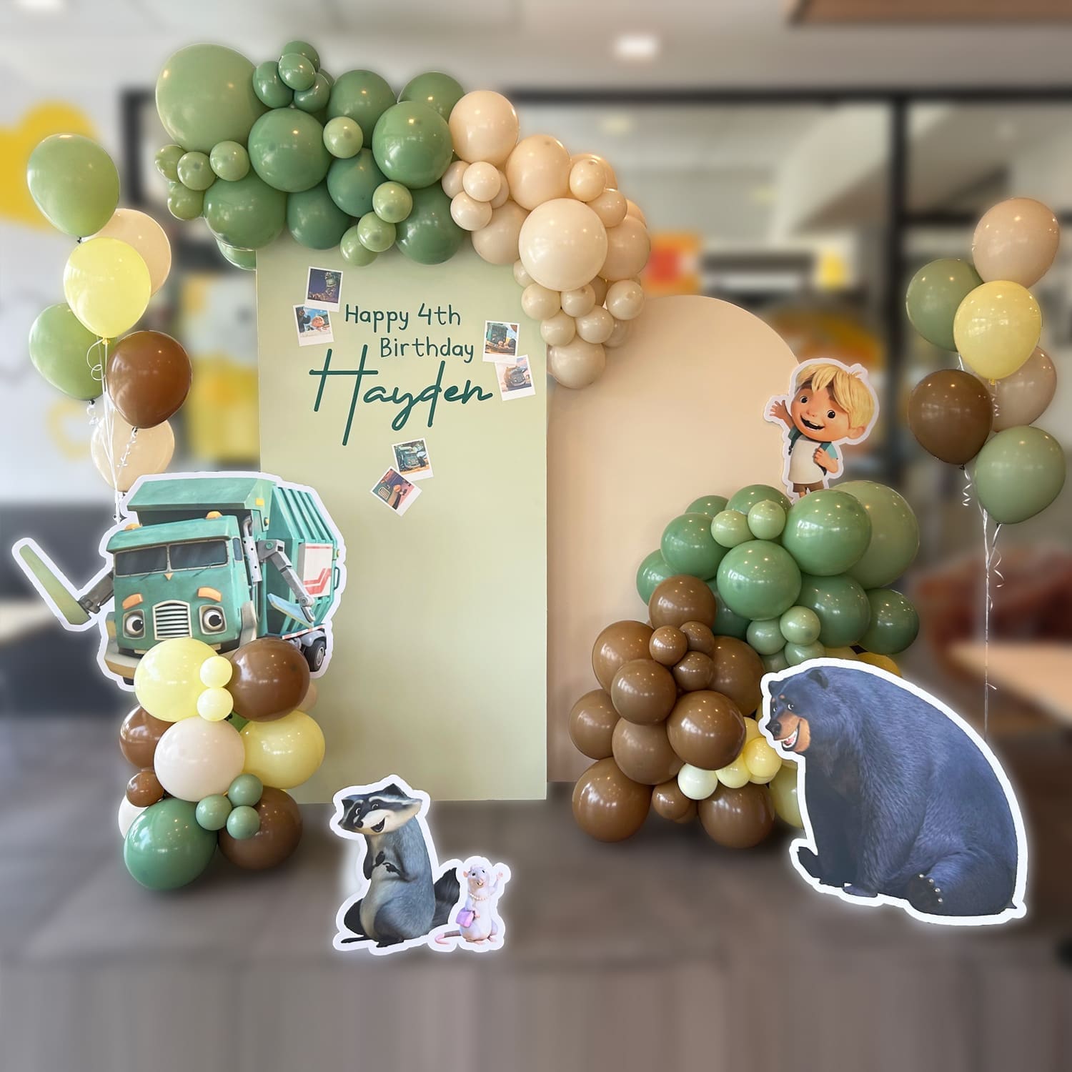 Trash Truck Custom Cartoon Character Setup