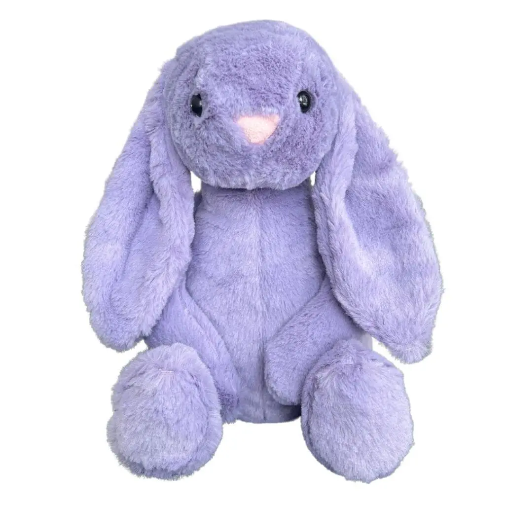 Cuddly Bunny Plushie - Amethyst (Medium)
