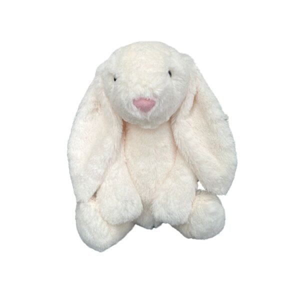 Cuddly Bunny Plushie - Snow