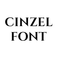 Personalised Sash Font - Cinzel